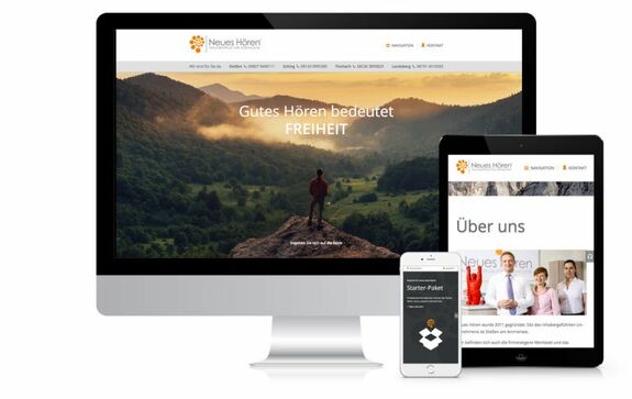 Hörakustiker Website