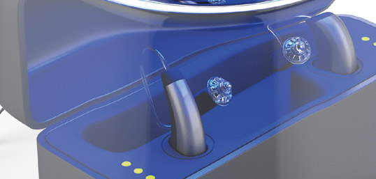 Akku-Hörgeräte pflegen