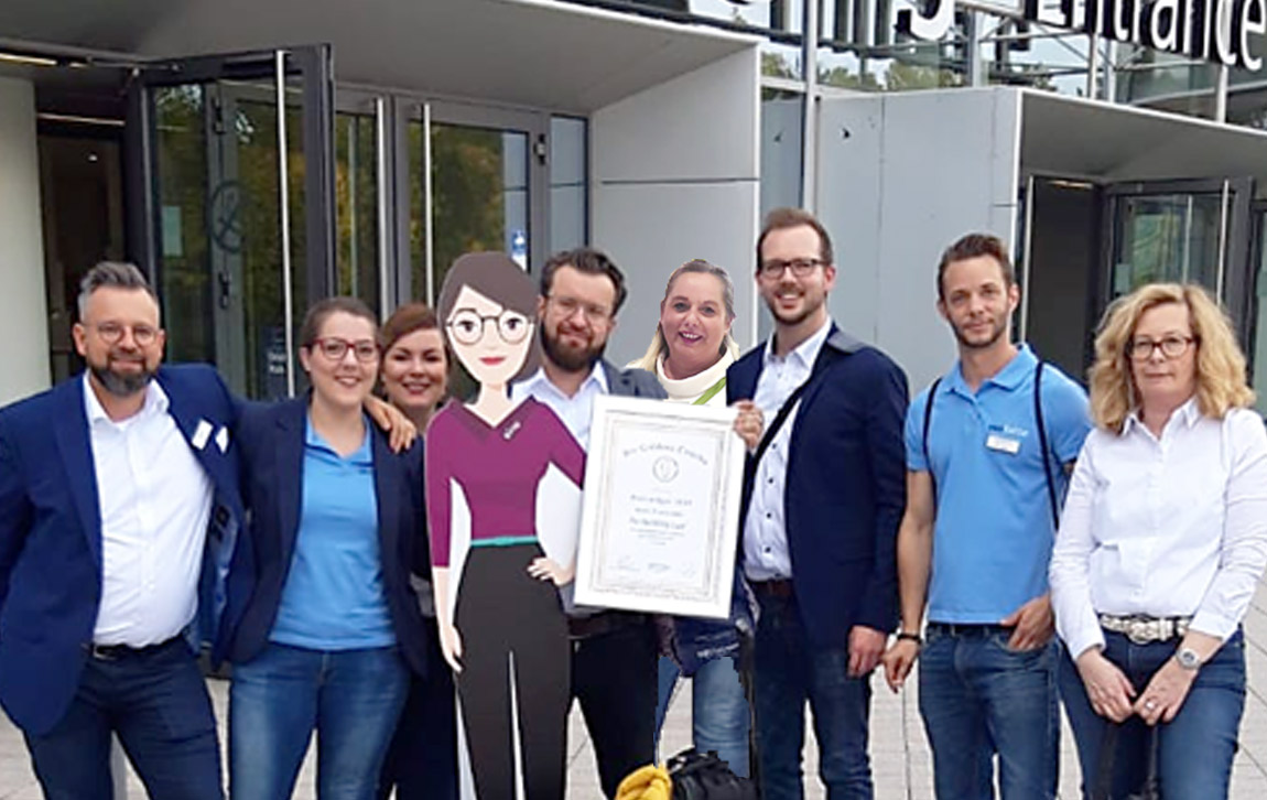 Sinfona Team auf der EUHA